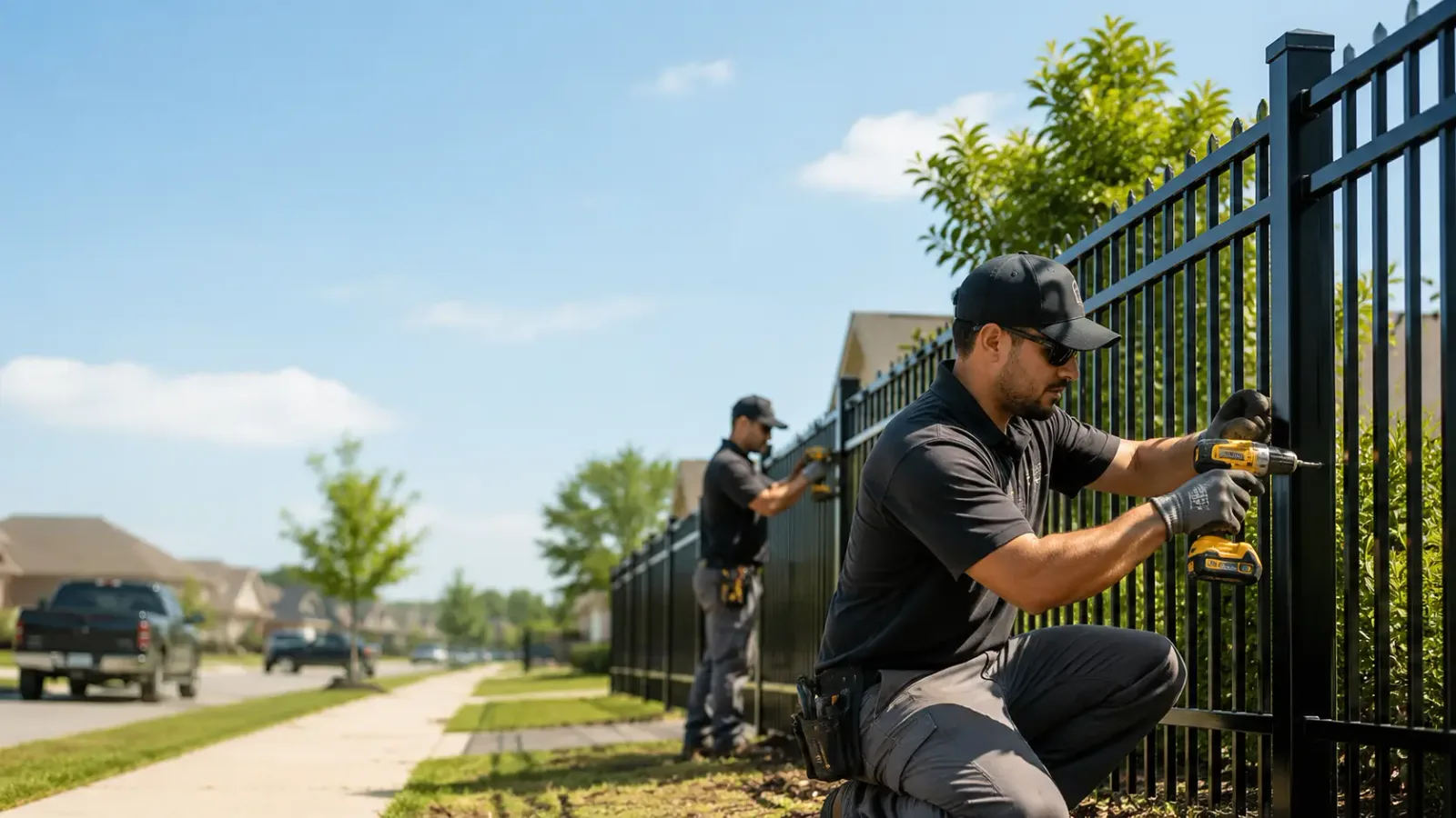 Metal Fence Installation in Leoma, TN
